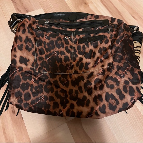 B Makowski Animal Print Calf Hair Bag - Picture 14 of 15